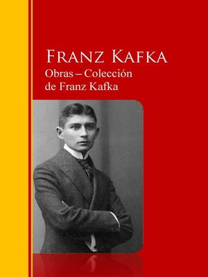 cover image of Obras--Colección  de Franz Kafka